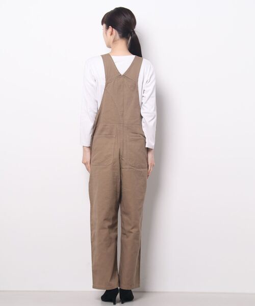 HONEYSUCKLE ROSE（ハニーサックルローズ）の「【HONEYSUCKLE ROSE】オーバーオール（サロペット/オーバーオール・レディース・ホワイト/ブラック/ブラウン・L/M）」の5枚目の写真