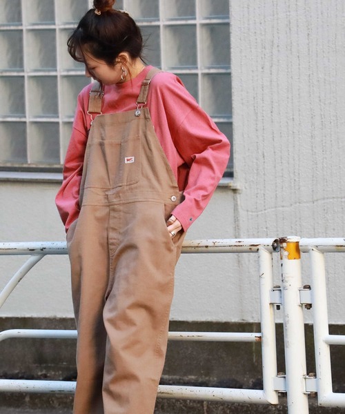 HONEYSUCKLE ROSE（ハニーサックルローズ）の「【HONEYSUCKLE ROSE】オーバーオール（サロペット/オーバーオール・レディース・ホワイト/ブラック/ブラウン・L/M）」の18枚目の写真