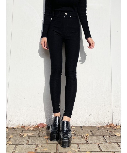 ENVYM(アンビー)の「カラージェギンス(その他パンツ・レディース・ブラック・S/M)」の2枚目の写真