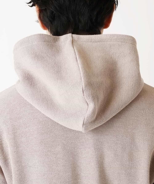 MK MICHEL KLEIN HOMME (エムケーミッシェルクランオム)の「切り替えデザインパーカー(パーカー・メンズ・ネイビー/ライトパープル/モカ・51/48/46)」の18枚目の写真