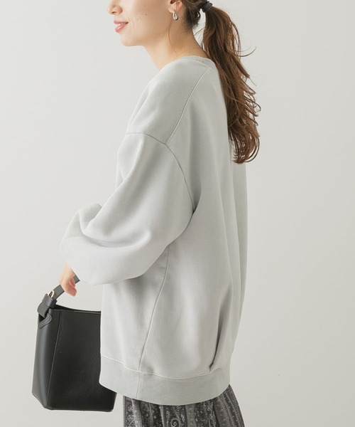 URBAN RESEARCH Sonny Label（アーバンリサーチサニーレーベル）の「VintageBoyslikeスウェットプルオーバー（スウェット・レディース・チャコールグレー/ライトグレー/ピンク・FREE）」の17枚目の写真