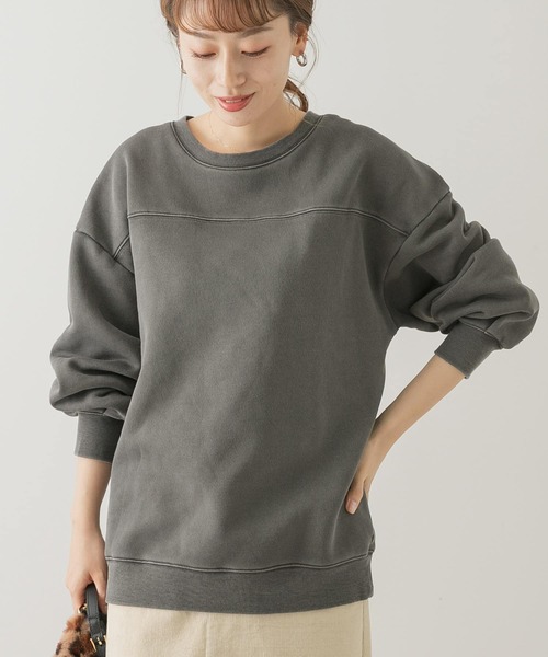 URBAN RESEARCH Sonny Label（アーバンリサーチサニーレーベル）の「VintageBoyslikeスウェットプルオーバー（スウェット・レディース・チャコールグレー/ライトグレー/ピンク・FREE）」の21枚目の写真