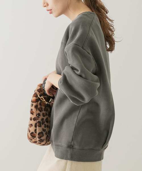 URBAN RESEARCH Sonny Label（アーバンリサーチサニーレーベル）の「VintageBoyslikeスウェットプルオーバー（スウェット・レディース・チャコールグレー/ライトグレー/ピンク・FREE）」の12枚目の写真