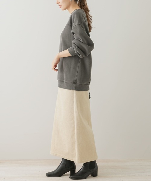 URBAN RESEARCH Sonny Label（アーバンリサーチサニーレーベル）の「VintageBoyslikeスウェットプルオーバー（スウェット・レディース・チャコールグレー/ライトグレー/ピンク・FREE）」の18枚目の写真