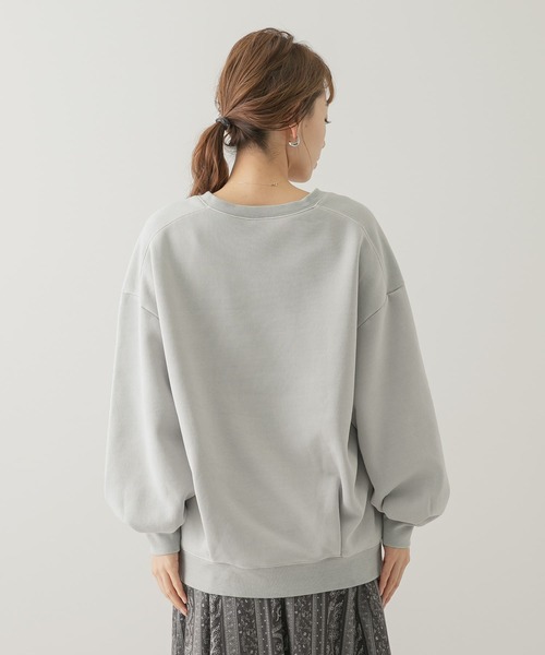 URBAN RESEARCH Sonny Label（アーバンリサーチサニーレーベル）の「VintageBoyslikeスウェットプルオーバー（スウェット・レディース・チャコールグレー/ライトグレー/ピンク・FREE）」の22枚目の写真