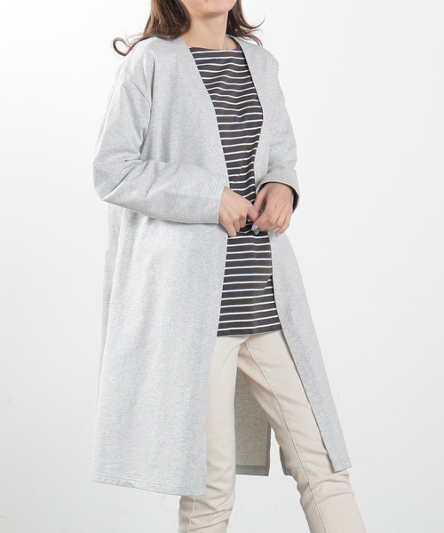 Honeys（ハニーズ）の「トッパーカーデ（カーディガン/ボレロ・レディース・グリーン系その他/ブラック/ベージュ/ネイビー/杢グレー・M/LL/L）」の3枚目の写真