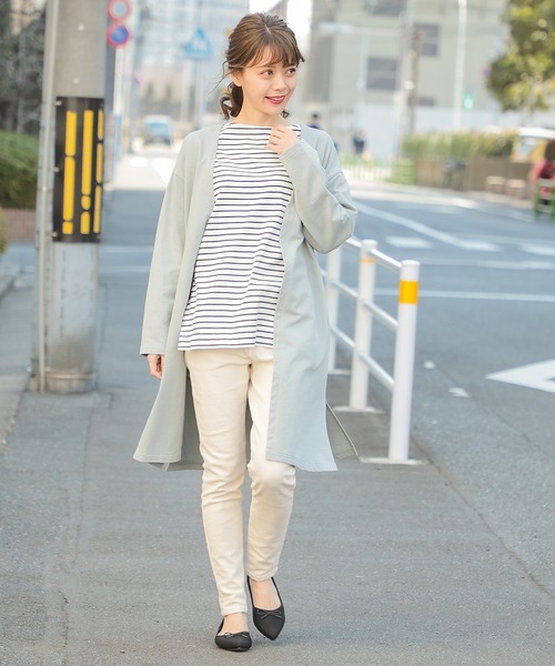 Honeys（ハニーズ）の「トッパーカーデ（カーディガン/ボレロ・レディース・グリーン系その他/ブラック/ベージュ/ネイビー/杢グレー・M/LL/L）」の16枚目の写真