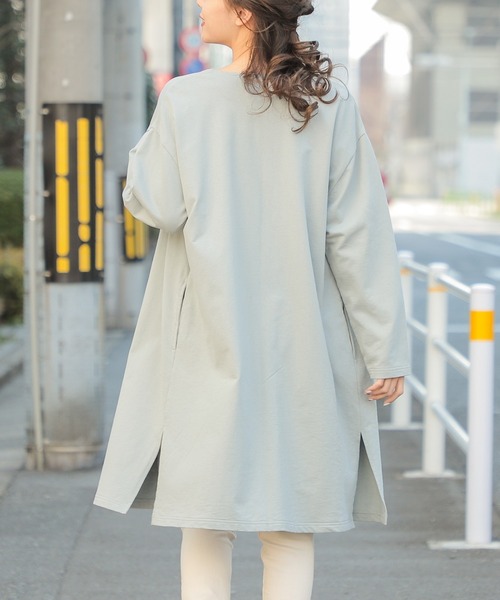 Honeys（ハニーズ）の「トッパーカーデ（カーディガン/ボレロ・レディース・グリーン系その他/ブラック/ベージュ/ネイビー/杢グレー・M/LL/L）」の20枚目の写真