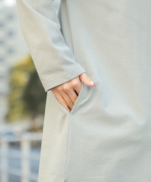 Honeys（ハニーズ）の「トッパーカーデ（カーディガン/ボレロ・レディース・グリーン系その他/ブラック/ベージュ/ネイビー/杢グレー・M/LL/L）」の21枚目の写真