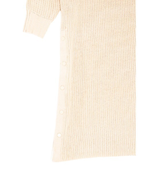 ACYM（アシーム）の「Turtle neck long knit ワンピース（ワンピース・レディース・ブラック/ベージュ・FREE）」の11枚目の写真