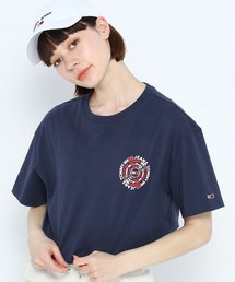 サーキュラーロゴグラフィックTシャツ