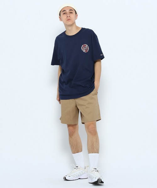 tommy jeans（トミー ジーンズ）の「サーキュラーロゴグラフィックTシャツ（Tシャツ/カットソー・メンズ・ホワイト/ネイビー・SMALL/MEDIUM/LARGE/X-LARGE）」の10枚目の写真