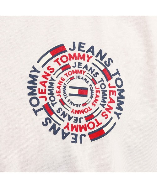 tommy jeans（トミー ジーンズ）の「サーキュラーロゴグラフィックTシャツ（Tシャツ/カットソー・メンズ・ホワイト/ネイビー・SMALL/MEDIUM/LARGE/X-LARGE）」の15枚目の写真