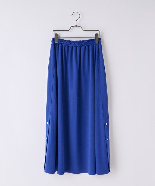 CIAOPANIC（チャオパニック）の「サイドラインスリットフレアスカ―ト（スカート・レディース・ブラック/カーキ/ブルー・SMALL/MEDIUM）」の14枚目の写真