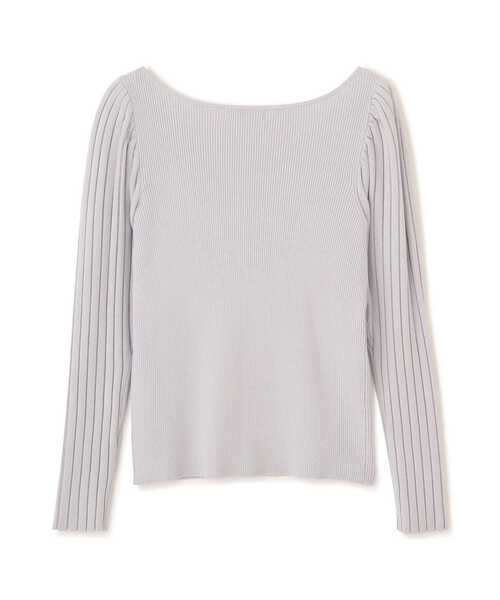 PROPORTION BODY DRESSING（プロポーションボディドレッシング）の「パフスリーブデコルテニット / 1212170205（ニット/セーター・レディース・ブルー/ホワイト系その他/パープル系その他・SMALL/MEDIUM）」の21枚目の写真