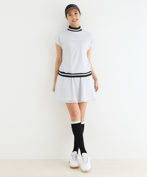 JUN&ROPE'（ジュンアンドロペ）の「【セットアップ対応】メッシュコンビ　リブ配色モックネックプルオーバー（Tシャツ/カットソー・レディース・ピンク/ブラック/グレー/ホワイト・M/L/S）」の19枚目の写真