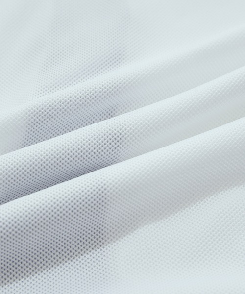 JUN&ROPE'（ジュンアンドロペ）の「【セットアップ対応】メッシュコンビ　リブ配色モックネックプルオーバー（Tシャツ/カットソー・レディース・ピンク/ブラック/グレー/ホワイト・M/L/S）」の5枚目の写真