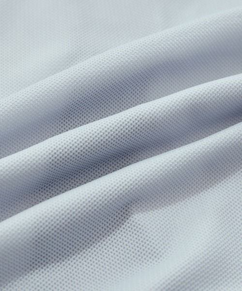 JUN&ROPE'（ジュンアンドロペ）の「【セットアップ対応】メッシュコンビ　リブ配色モックネックプルオーバー（Tシャツ/カットソー・レディース・ピンク/ブラック/グレー/ホワイト・M/L/S）」の7枚目の写真