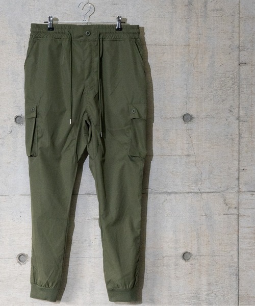 JOHN'S CLOSET（ジョンズクローゼット）の「【13】サルエルカーゴパンツ（カーゴパンツ・メンズ・ブラック/ベージュ/カーキ・MEDIUM/LARGE）」の3枚目の写真