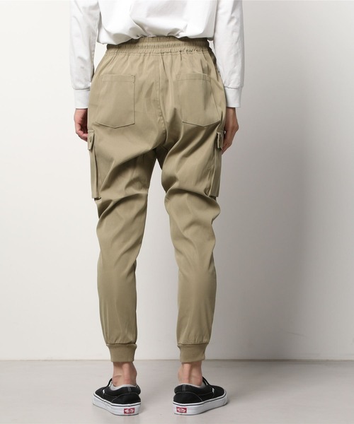 JOHN'S CLOSET（ジョンズクローゼット）の「【13】サルエルカーゴパンツ（カーゴパンツ・メンズ・ブラック/ベージュ/カーキ・MEDIUM/LARGE）」の16枚目の写真