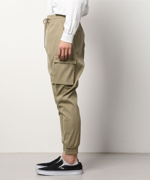 JOHN'S CLOSET（ジョンズクローゼット）の「【13】サルエルカーゴパンツ（カーゴパンツ・メンズ・ブラック/ベージュ/カーキ・MEDIUM/LARGE）」の17枚目の写真