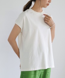 select MOCA | 2022 SS フレンチスリーブコットントップス(Tシャツ/カットソー)