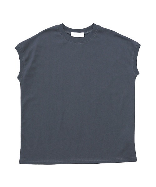 select MOCA（セレクトモカ）の「フレンチスリーブコットントップス（Tシャツ/カットソー・レディース・ホワイト/ブラック/ベージュ/ネイビー・FREE）」の17枚目の写真