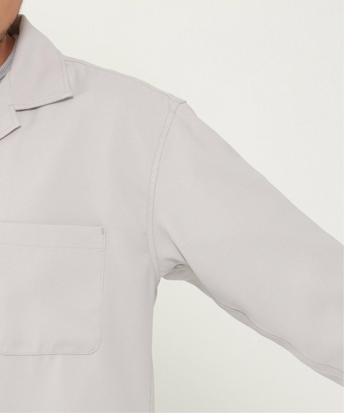 IKKA LOUNGE（イッカラウンジ）の「イージーケアCPOシャツ（シャツ/ブラウス・メンズ・ライトグレー/オリーブ・XL/S/M/L）」の7枚目の写真