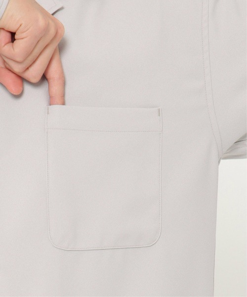 IKKA LOUNGE（イッカラウンジ）の「イージーケアCPOシャツ（シャツ/ブラウス・メンズ・ライトグレー/オリーブ・XL/S/M/L）」の12枚目の写真