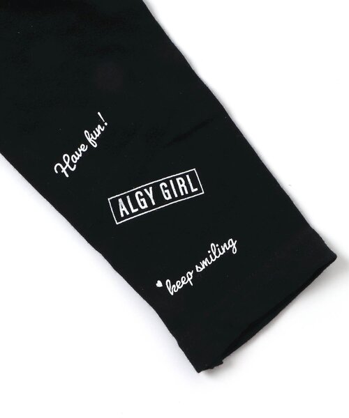 algy（アルジー）の「トビロゴ9分丈レギンス（レギンス/スパッツ・キッズ・ブラック・MEDIUM/SMALL/X-SMALL）」の5枚目の写真