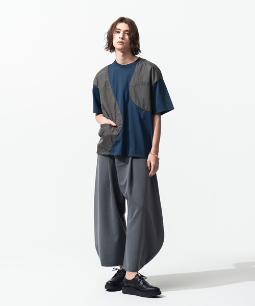 glamb（グラム）の「Balloon Slacks / バルーンスラックス（スラックス・メンズ・ブラック/グレー/カーキ・M/S/L）」の16枚目の写真