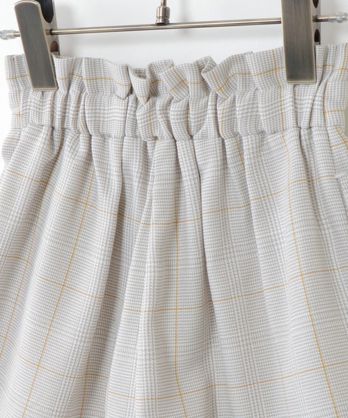 ikka（イッカ）の「レースアップチェック柄キュロット(100~160cm)（その他パンツ・キッズ・ライトグレー/パープル/ダークグレー/グリーン・160/100/110/120/130/140/150）」の11枚目の写真