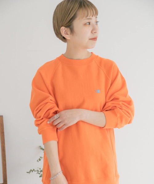 Champion　クルーネックスウェット