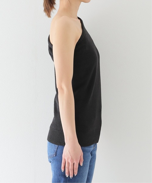 Deuxieme Classe/Asymmetryプルオーバー ニットセーター Deuxieme Classe（ドゥーズィエムクラス）の「Si/Co Asymmetry プル
