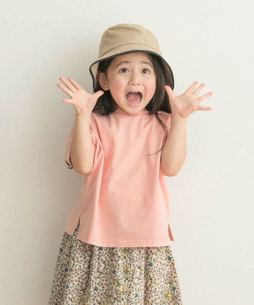 URBAN RESEARCH DOORS（アーバンリサーチドアーズ）の「ガーメントダイ半袖Tシャツ(KIDS)（Tシャツ/カットソー・キッズ・ピンク/ミント/オレンジ系その他・120/105/135）」の6枚目の写真