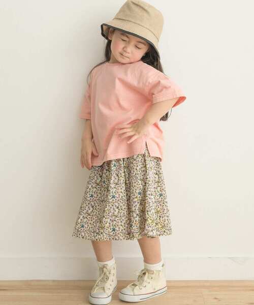 URBAN RESEARCH DOORS（アーバンリサーチドアーズ）の「ガーメントダイ半袖Tシャツ(KIDS)（Tシャツ/カットソー・キッズ・ピンク/ミント/オレンジ系その他・120/105/135）」の8枚目の写真