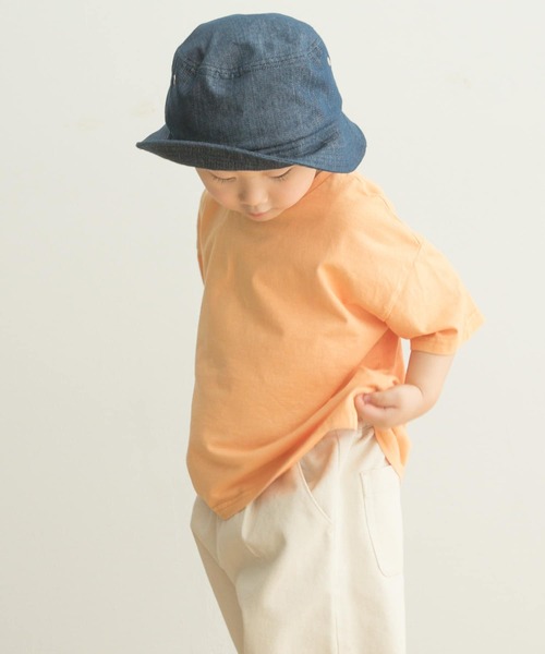 URBAN RESEARCH DOORS（アーバンリサーチドアーズ）の「ガーメントダイ半袖Tシャツ(KIDS)（Tシャツ/カットソー・キッズ・ピンク/ミント/オレンジ系その他・120/105/135）」の10枚目の写真
