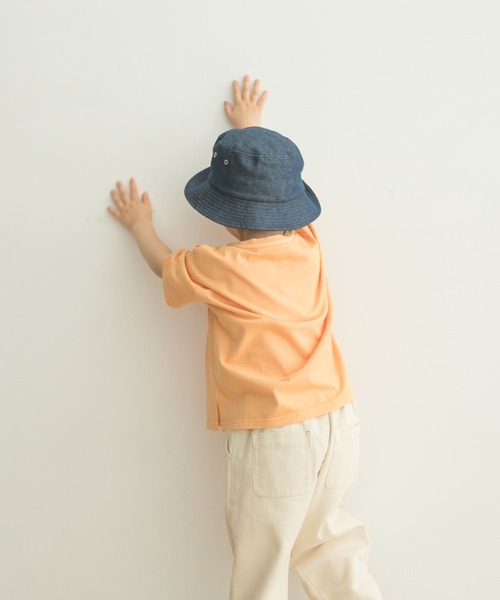 URBAN RESEARCH DOORS（アーバンリサーチドアーズ）の「ガーメントダイ半袖Tシャツ(KIDS)（Tシャツ/カットソー・キッズ・ピンク/ミント/オレンジ系その他・120/105/135）」の12枚目の写真