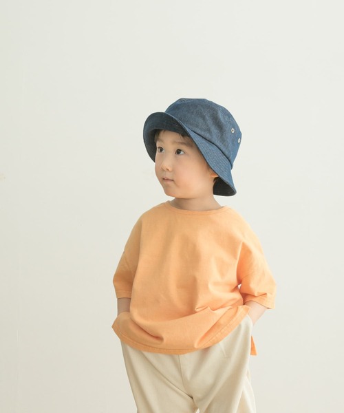 URBAN RESEARCH DOORS（アーバンリサーチドアーズ）の「ガーメントダイ半袖Tシャツ(KIDS)（Tシャツ/カットソー・キッズ・ピンク/ミント/オレンジ系その他・120/105/135）」の13枚目の写真