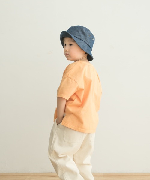 URBAN RESEARCH DOORS（アーバンリサーチドアーズ）の「ガーメントダイ半袖Tシャツ(KIDS)（Tシャツ/カットソー・キッズ・ピンク/ミント/オレンジ系その他・120/105/135）」の14枚目の写真