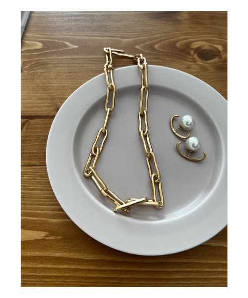 COLOR TOKYO ACCESSORIES（カラートウキョウアクセサリー）の「パールバックキャッチカーブピアス（ピアス（両耳用）・レディース・シルバー/ゴールド・FREE）」の22枚目の写真