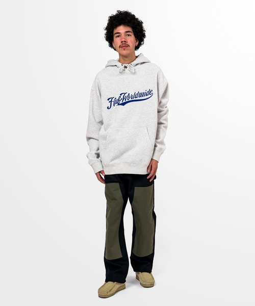 HUF（ハフ）の「CRACKERJACK HOODIE / HUF フード パーカー（パーカー・メンズ・アッシュグレー/グリーン系その他/ブラック・XX-LARGE/LARGE/MEDIUM/X-LARGE/SMALL）」の7枚目の写真