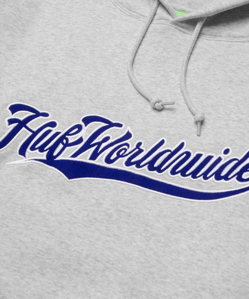 HUF（ハフ）の「CRACKERJACK HOODIE / HUF フード パーカー（パーカー・メンズ・アッシュグレー/グリーン系その他/ブラック・XX-LARGE/LARGE/MEDIUM/X-LARGE/SMALL）」の4枚目の写真