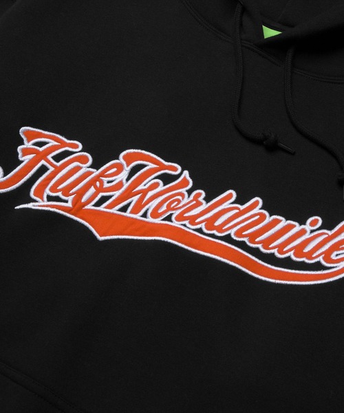 HUF（ハフ）の「CRACKERJACK HOODIE / HUF フード パーカー（パーカー・メンズ・アッシュグレー/グリーン系その他/ブラック・XX-LARGE/LARGE/MEDIUM/X-LARGE/SMALL）」の5枚目の写真