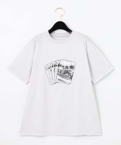 GRACE CLASS（グレースクラス）の「トランププリントTシャツ（T