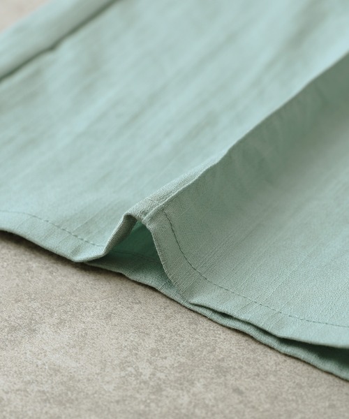 reca（レカ）の「ラクに履けてスッキリ着こなせる！リネンタッチベルト付きリラックスパンツ（その他パンツ・レディース・ベージュ/マスタード/ミント/ブラック・MEDIUM）」の13枚目の写真