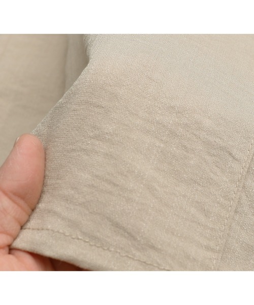 reca（レカ）の「ラクに履けてスッキリ着こなせる！リネンタッチベルト付きリラックスパンツ（その他パンツ・レディース・ベージュ/マスタード/ミント/ブラック・MEDIUM）」の11枚目の写真