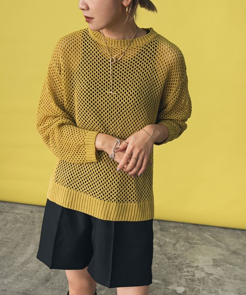 bohmal（ボマール）の「タックセンタープレスショートパンツ（その他パンツ・レディース・ベージュ/ブラック・MEDIUM）」の13枚目の写真