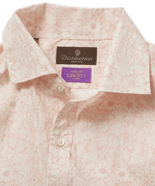 MEN'S BIGI（メンズビギ）の「＜LIBERTY/リバティー＞フラワープリント七分袖シャツ　made in japan（シャツ/ブラウス・メンズ・ブルー/ピンク・02/04/03/01）」の11枚目の写真