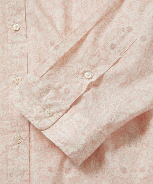 MEN'S BIGI（メンズビギ）の「＜LIBERTY/リバティー＞フラワープリント七分袖シャツ　made in japan（シャツ/ブラウス・メンズ・ブルー/ピンク・02/04/03/01）」の14枚目の写真